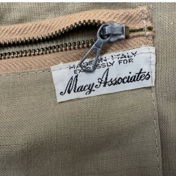 Vintage 1970s Italian Macrame Crochet Bag with Acrylic Circular handles - groovy - Picture 10 of 13